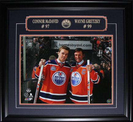 Connor McDavid & Wayne Gretzky